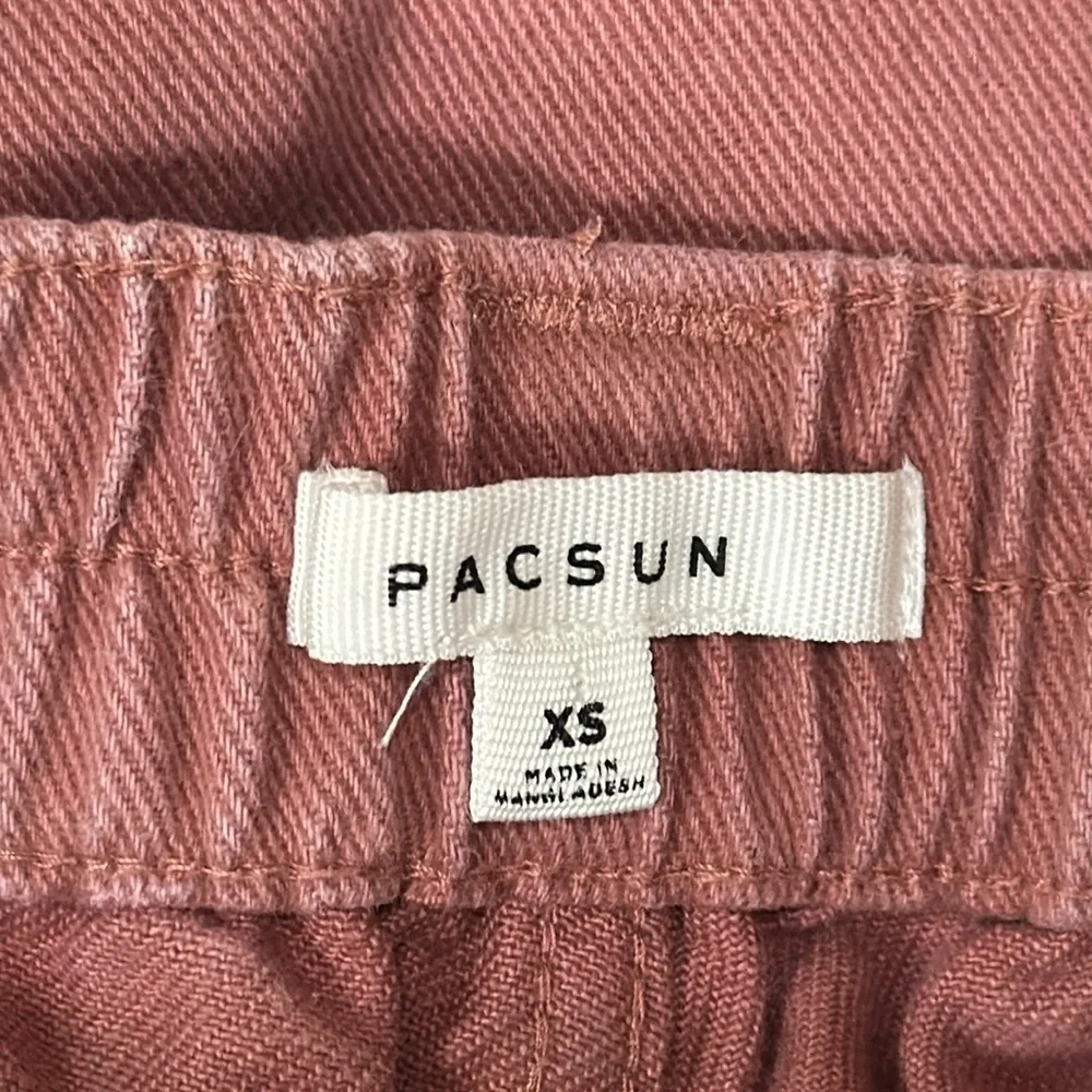 PacSun Women’s Sienna Dust Cargo Elastic Hem and Waistband Denim Pants Size XS